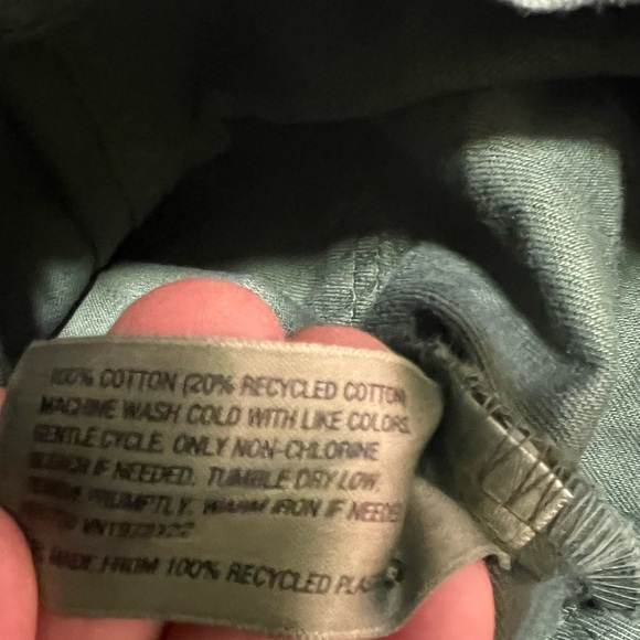 16. Universal Thread™ Women's Long Sleeve Button-Front Boilersuit - Green - Picture 6 of 15